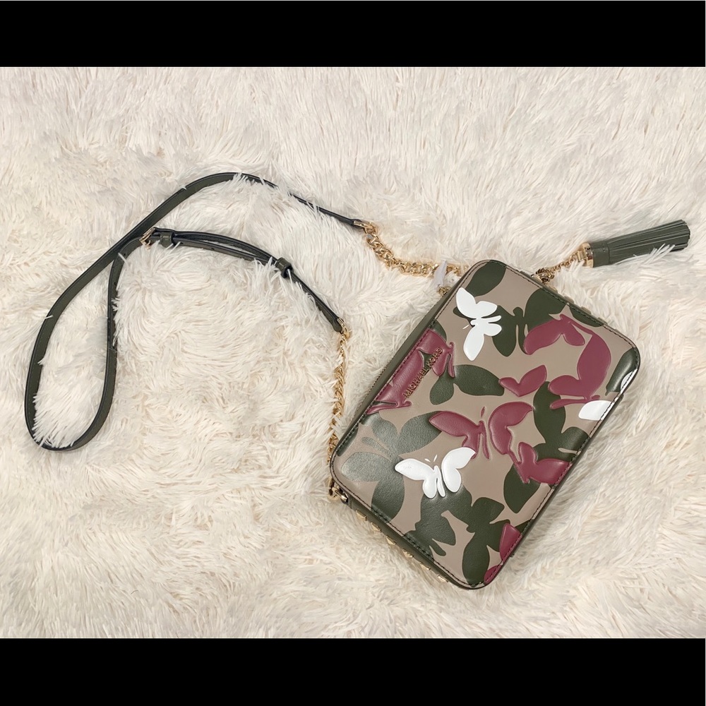 Michael Kors Medium Leather Butterfly Crossbody